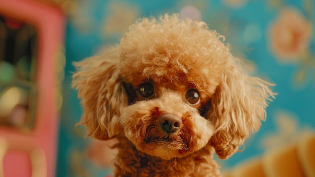 トイプードル犬/ Toy Poodle Dog