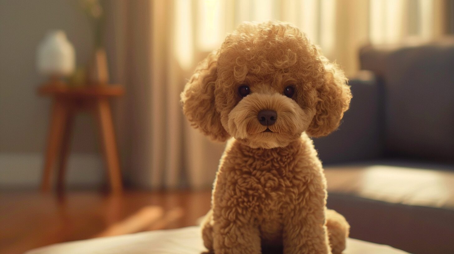 トイプードル犬/ Toy Poodle Dog