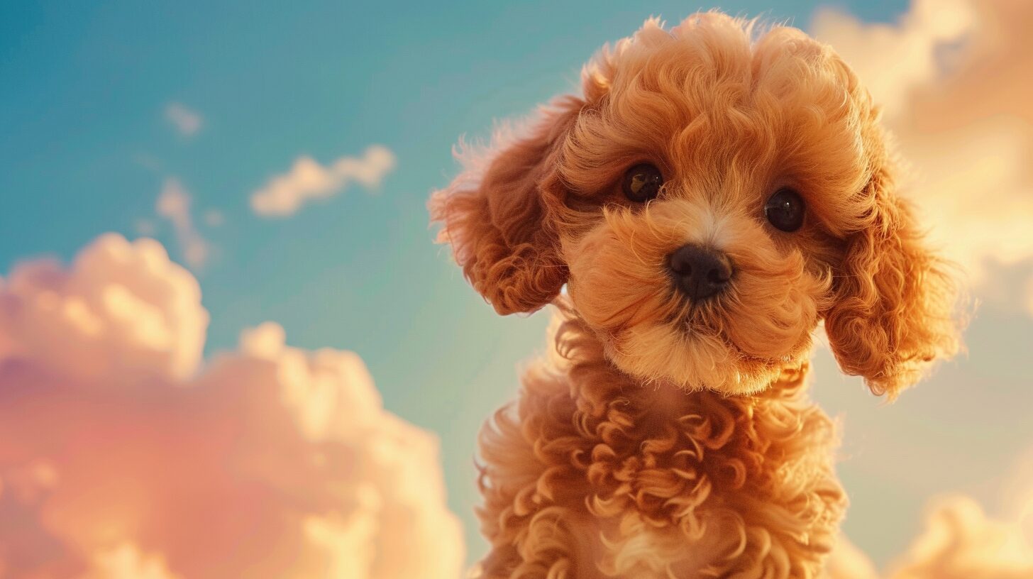 トイプードル犬/ Toy Poodle Dog