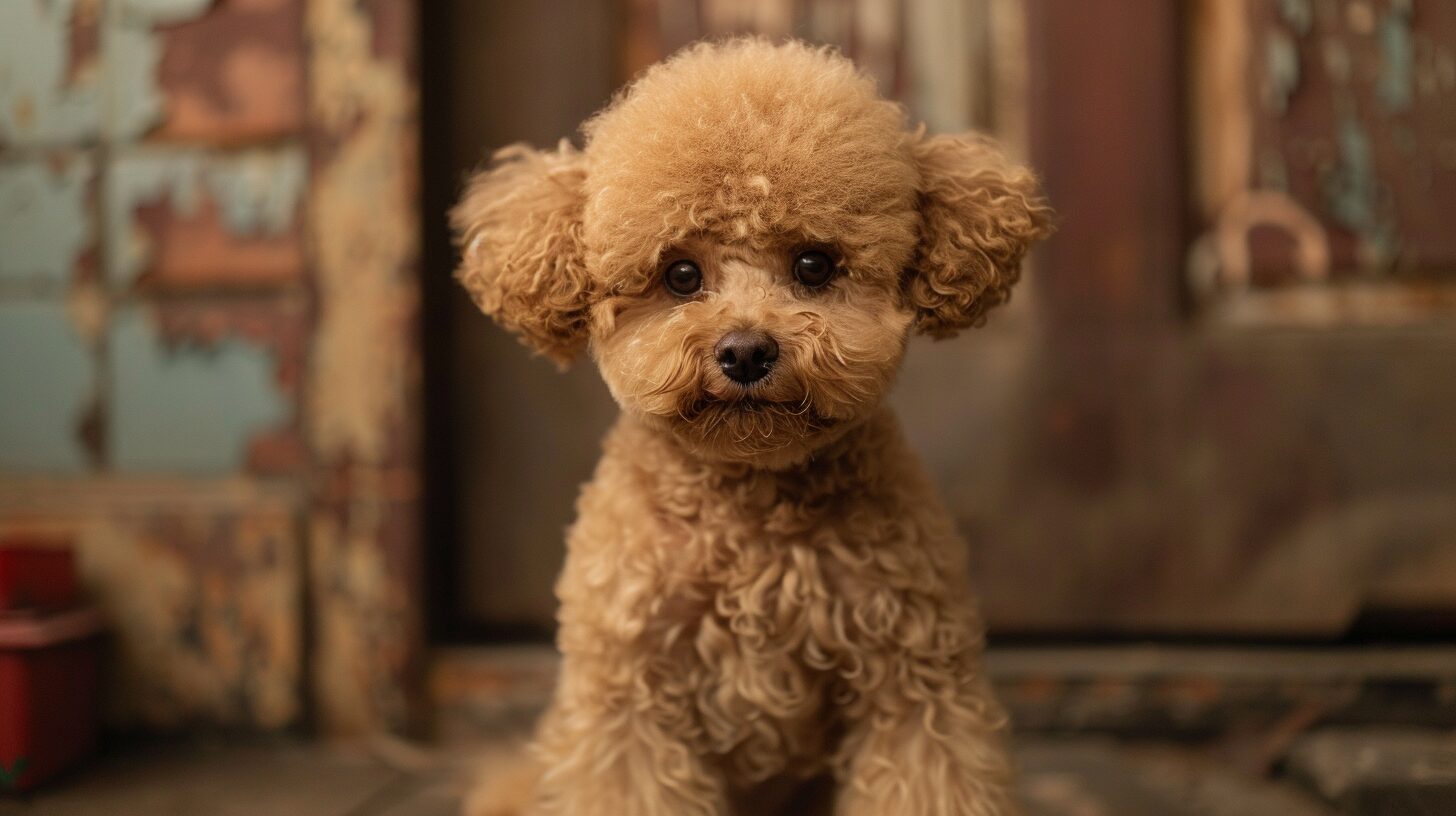 トイプードル犬/ Toy Poodle Dog